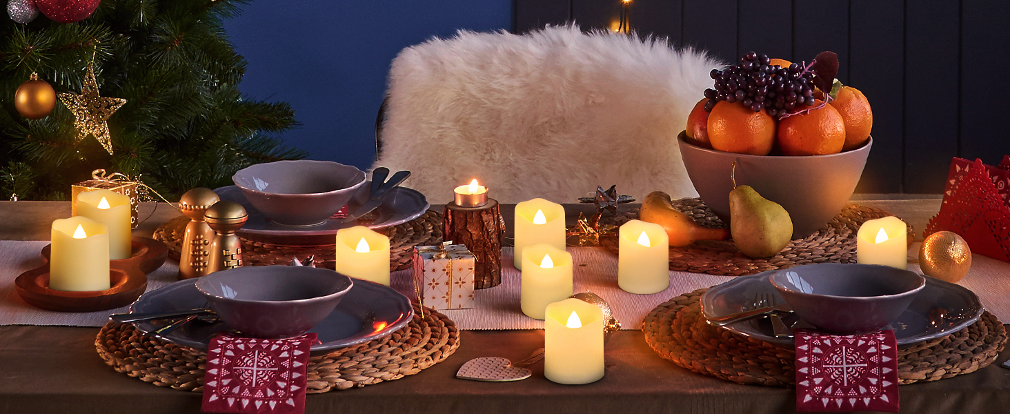 rechargeable tea lights