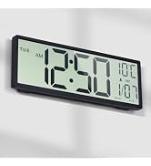 Mee 2ou Digital Wall Clock Battery Operated, 15