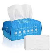 WITHU Disposable Face Towels-Ultra Soft, Thick Towelettes, Hygienic Makeup Remover, Facial Cleans...