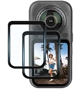 AMAZEAR 9H Tempered Glass Screen Protector for Insta360 X6 (2-Pack) | Essential Insta 360 X6 acce...