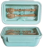 RMAMSCOV Bento Box Adult Lunch Box, Meal Prep Container, Lunchable Food Container with Utensils, ...