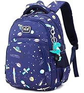 Rockets Kids Backpacks for Boys, Water-resistant Preschool Kindergarten Boys Backpacks Bookbags