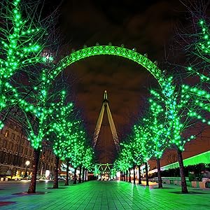 St Patricks Day String Lights
