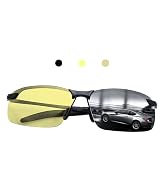 K.LAVER Polarized Photochromic Sunglasses Day and Night Vision Driving Glasses For Men Women Eyeg...