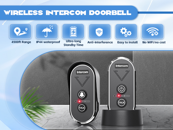 battery wireless doorbell