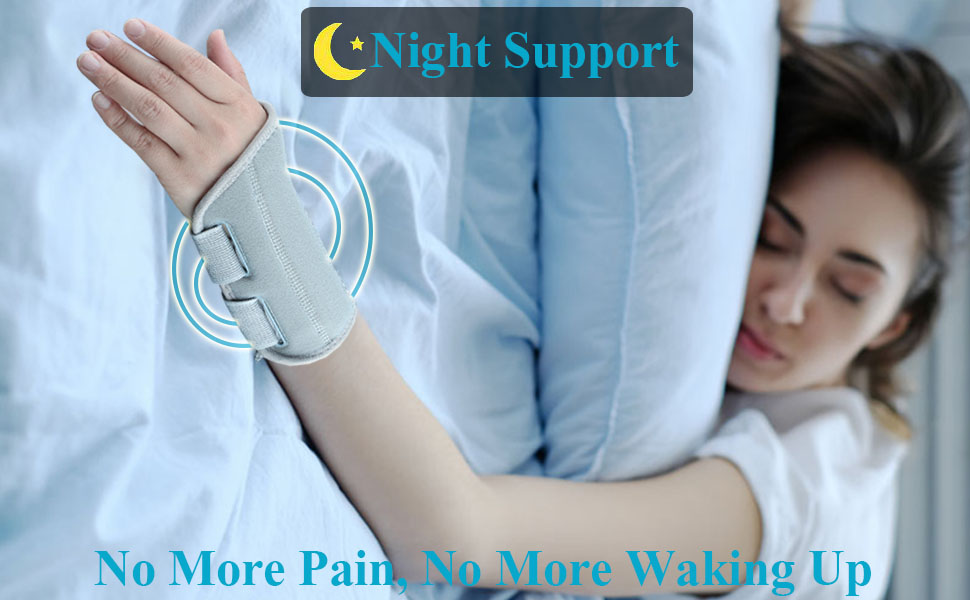 night sleep wrist brace women men