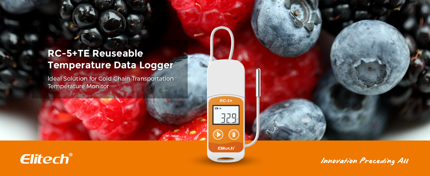 RC-5+TE Resueable Temperature Data Logger
