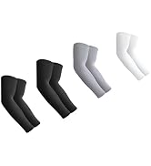 Aegend Sun Protection Cooling Arm Sleeves Compression - Tattoo Cover up - Sun Sleeves for Men Wom...
