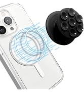 GRIPONG Magnetic Silicone Suction Cup Phone Mount with Hands-Free Stand - Perfect for Selfies, Vi...