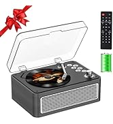 CD Player Portable Bluetooth: Kegaudio CD Players for Home with Speakers 3600mAh Rechargeable & R...