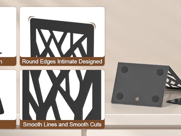 metal bookends