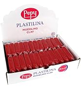 Pepy Plastilina Reusable and Non-Drying Modeling Clay; Set of 24 Bars, 1.4 Ounce Each, Perfect fo...