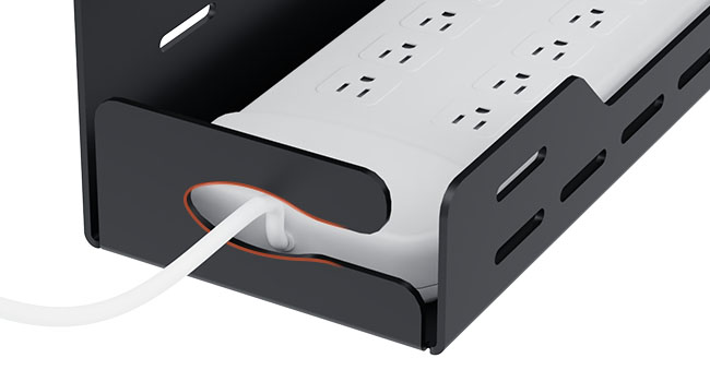 Side U-shaped threading hole