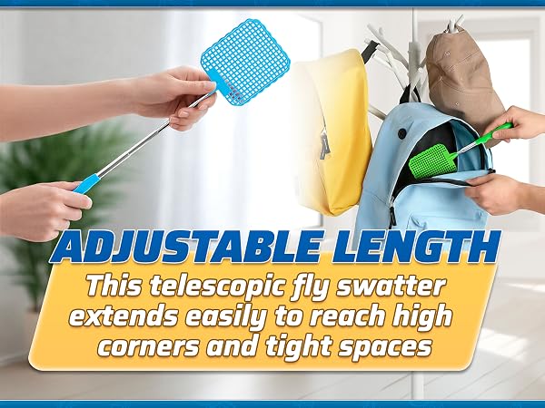 fly swatter for indoors mosquito jacket house flies killer indoor stainless steel handle racket
