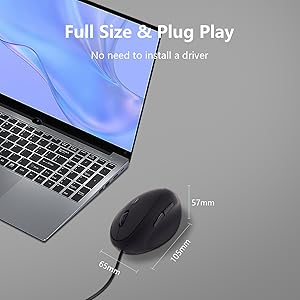 ergonomic mouse mouse wireless mouse for laptop vertical mouse
