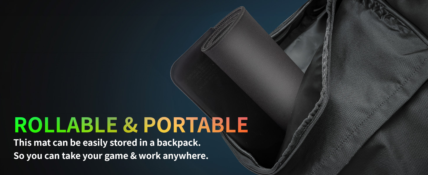 Large gaming mouse pad