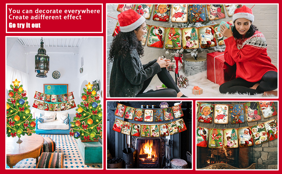 Vintage Style Santa Victorian Style Traditional Vintage Christmas Decorations