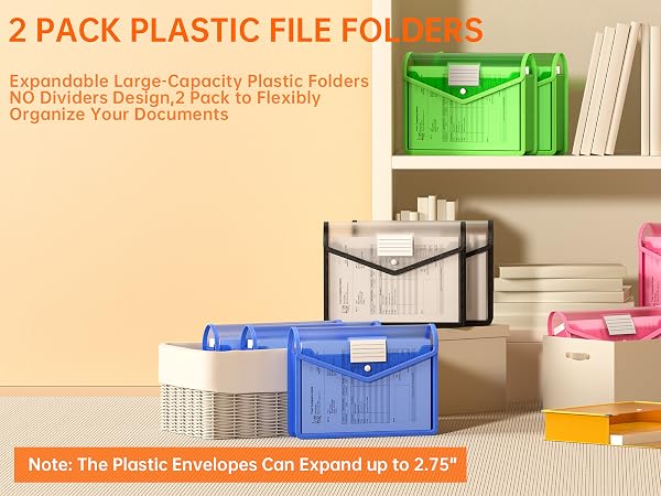 plastic file folder
