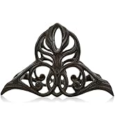 Linton Arts Garden Hose Holder Wall Mount – Heavy Duty Cast Iron Hose Hanger, Vintage Decorative ...