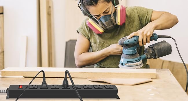 HEZI Heavy Amp Industrial Extension Cord
