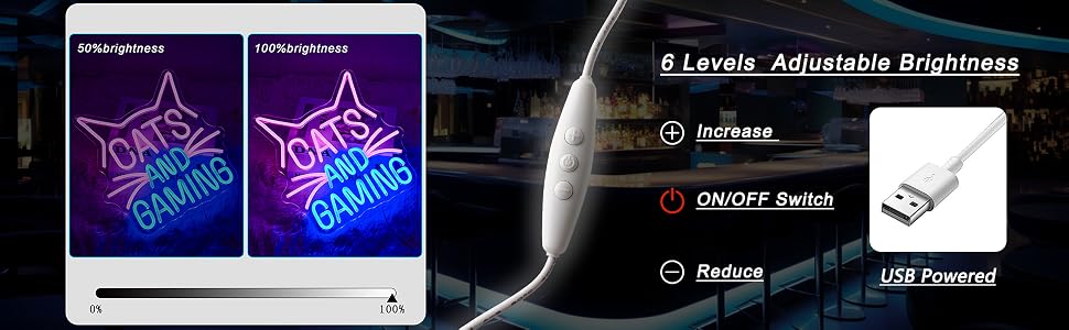 game LED neon sign