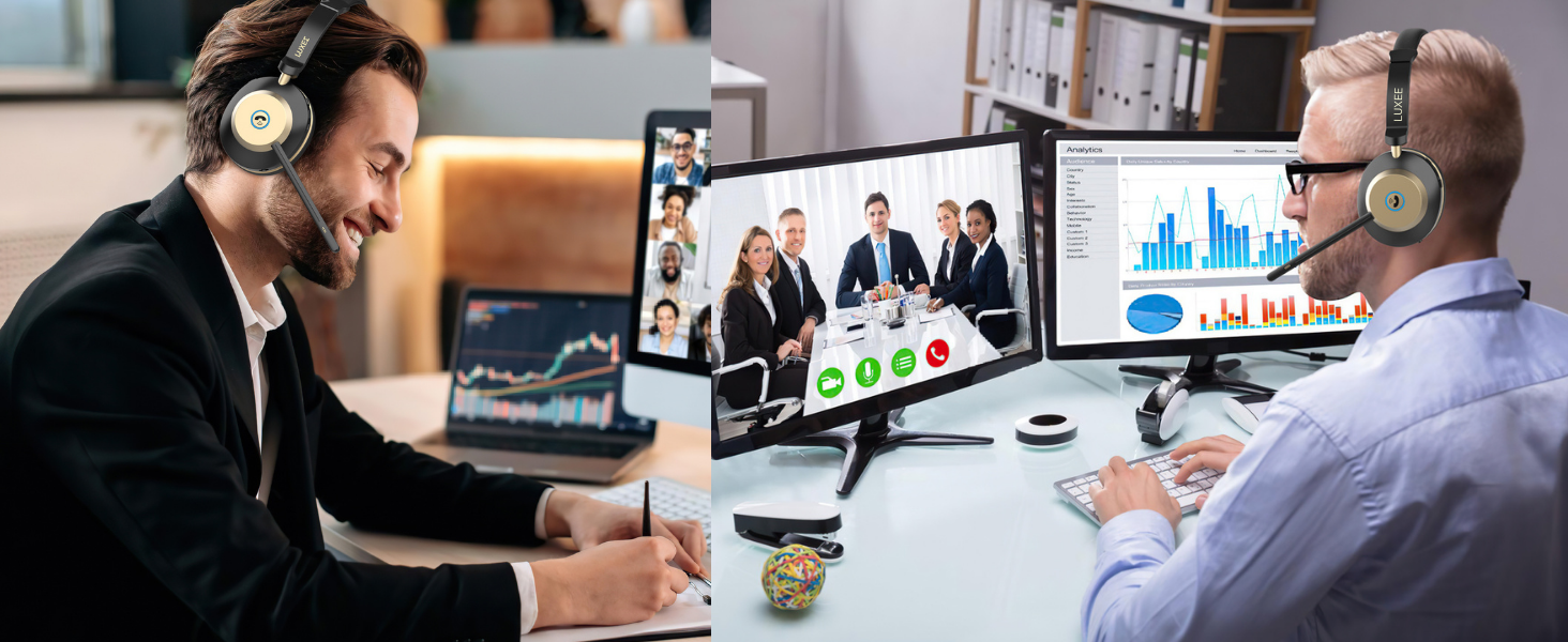 wireless headset for office meeting