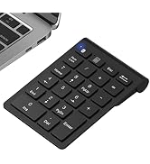 cimetech Bluetooth Numeric Keypad, 22-Keys Wireless Number Pad for Data Entry, Portable Multi-Fun...