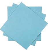 Surprisist 240 Count Dinner disposable Napkins Paper BrightBlue Napkin for Cocktail Birthday, Wed...