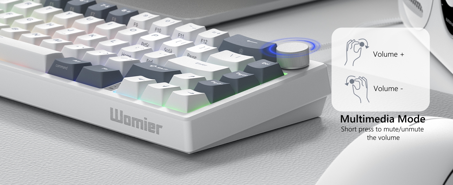 60% Gaming Keyboard Pink, QMK/VIA Creamy Mechanical Keyboard Topographic, Hot Swappable