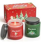 NORVENCE Christmas Candles, Scented Candles Gift Set for Stress Relief, Stress Relief Candle Gift...