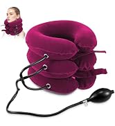 Jaximy Neck Stretcher, Neck Traction Device, Cervical Traction Device, Neck Pain Relief, Adjustab...