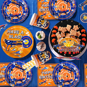 Dart Battle Birthday Party Decorations