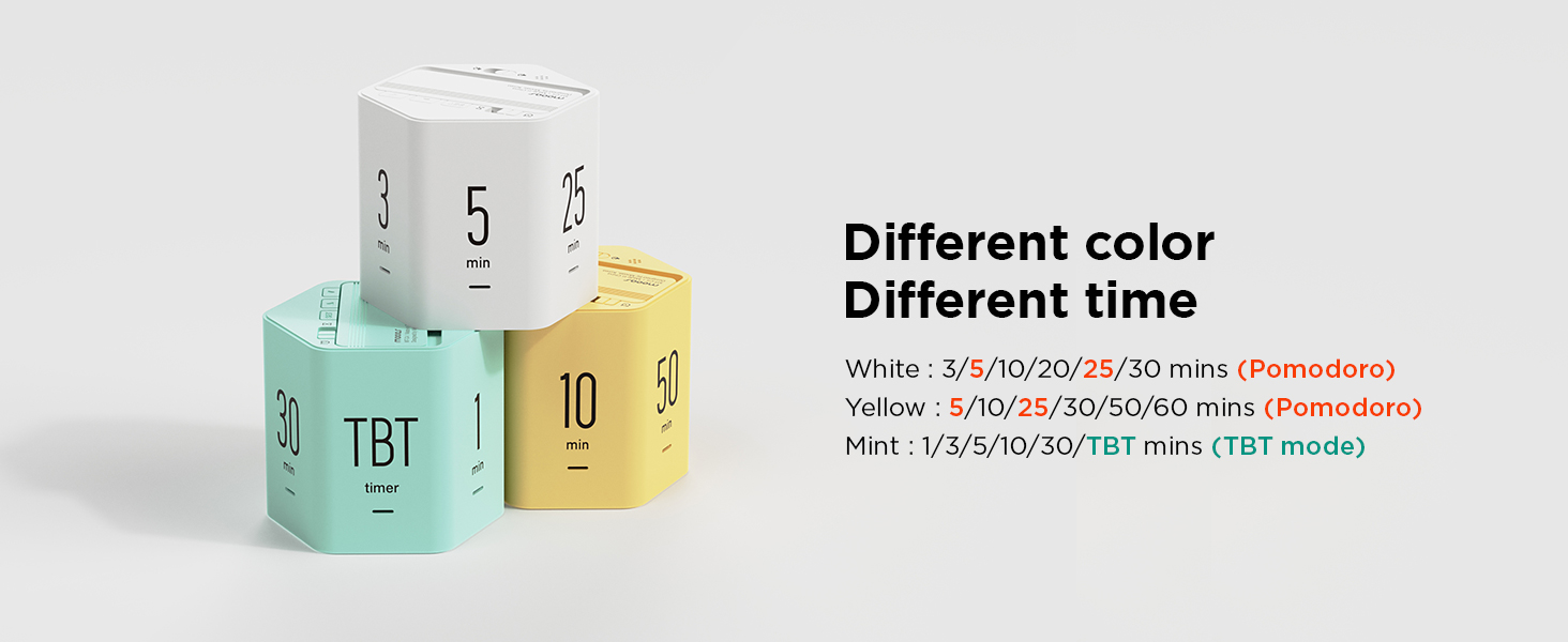 Different color, Different time