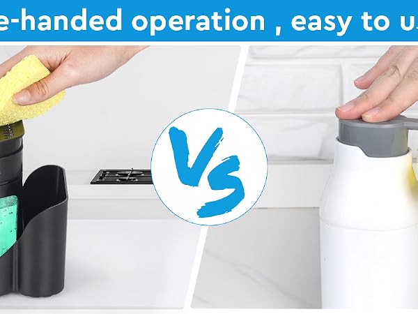 kitchen soap dispenser set