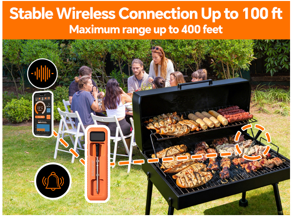 bluetooth meat thermometer