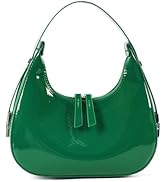 Didida Y2K Moon Bag Women's Crescent Shoulder Bag Retro Handbags Top Handle Patent Leather Cute S...