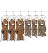 Row of identical camouflage military-style jackets or uniforms displayed hanging on metal hangers against a white background.