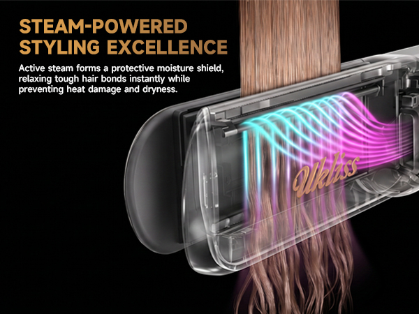steam curling iron
