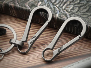 titanium keychain