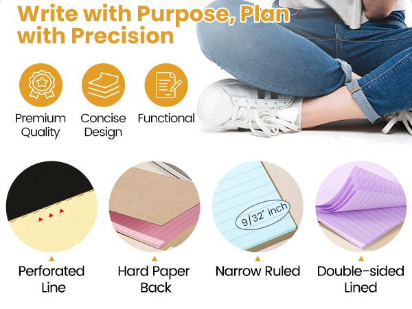 legal pads