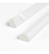 Bantie Latest Upgrade Weather Stripping Door Seal 2.0 - High Quality Self Adhesive PU D Shaped Do...