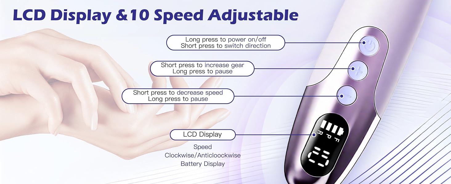 Rechargeable Pedicure Tools for feet