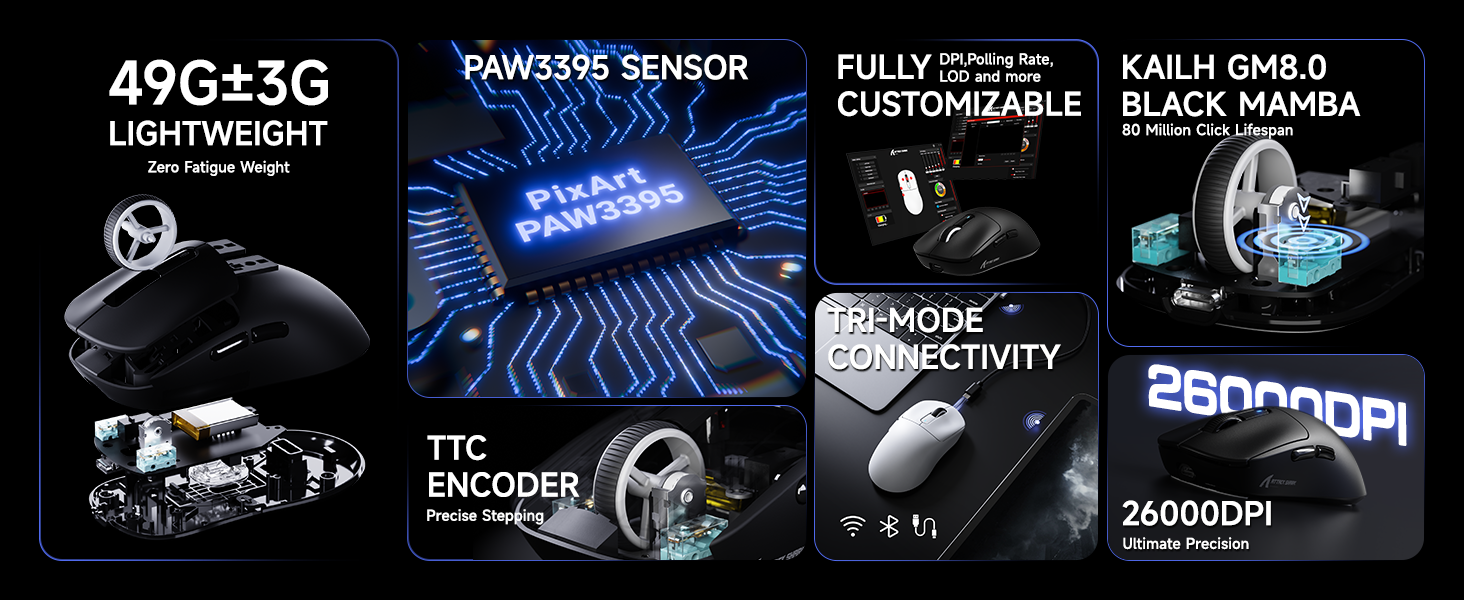 wireless gaming mouse