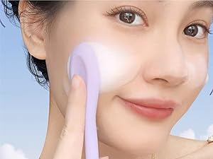 Blackhead Remover Tool,Silicone Face Scrubber, 2 in 1 Nose Scraper for Deep Cleansing
