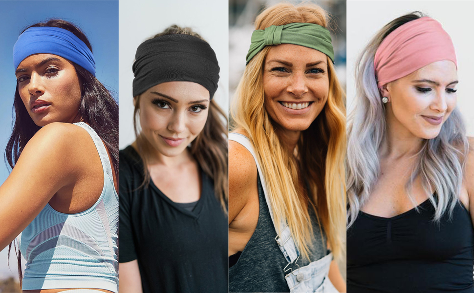 knotted headbands for women