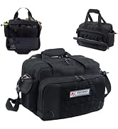 VIGEGARI Pistol Shooting Bag - Tactical Handgun Case, Ammo, Gun Carrying Case