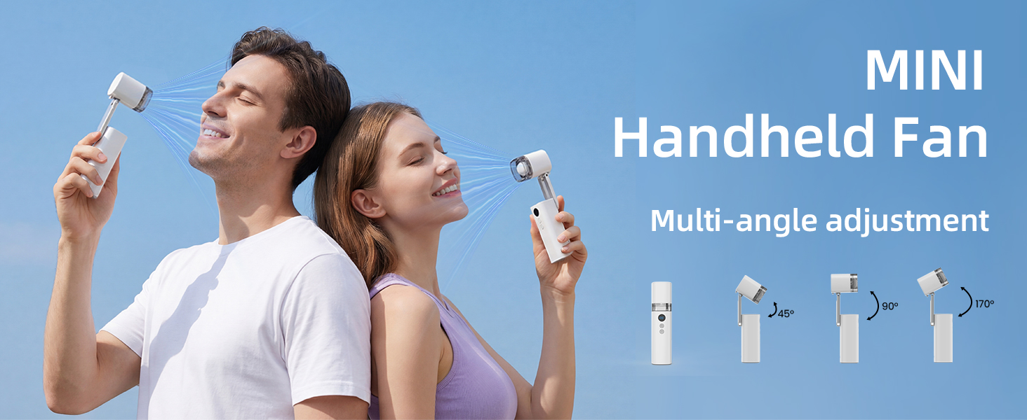 Portable mini handheld fan