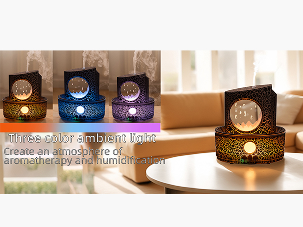 Aromatherapy raindrop humidifier