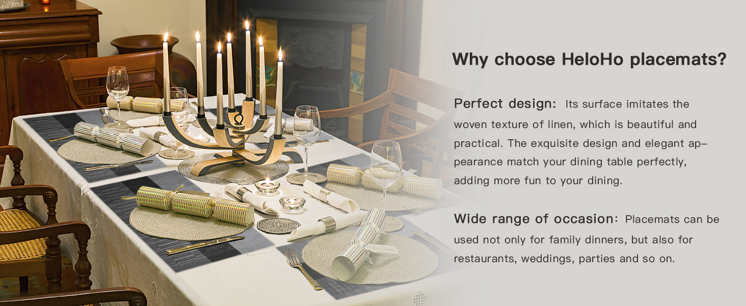 Grey Stirpe Placemats