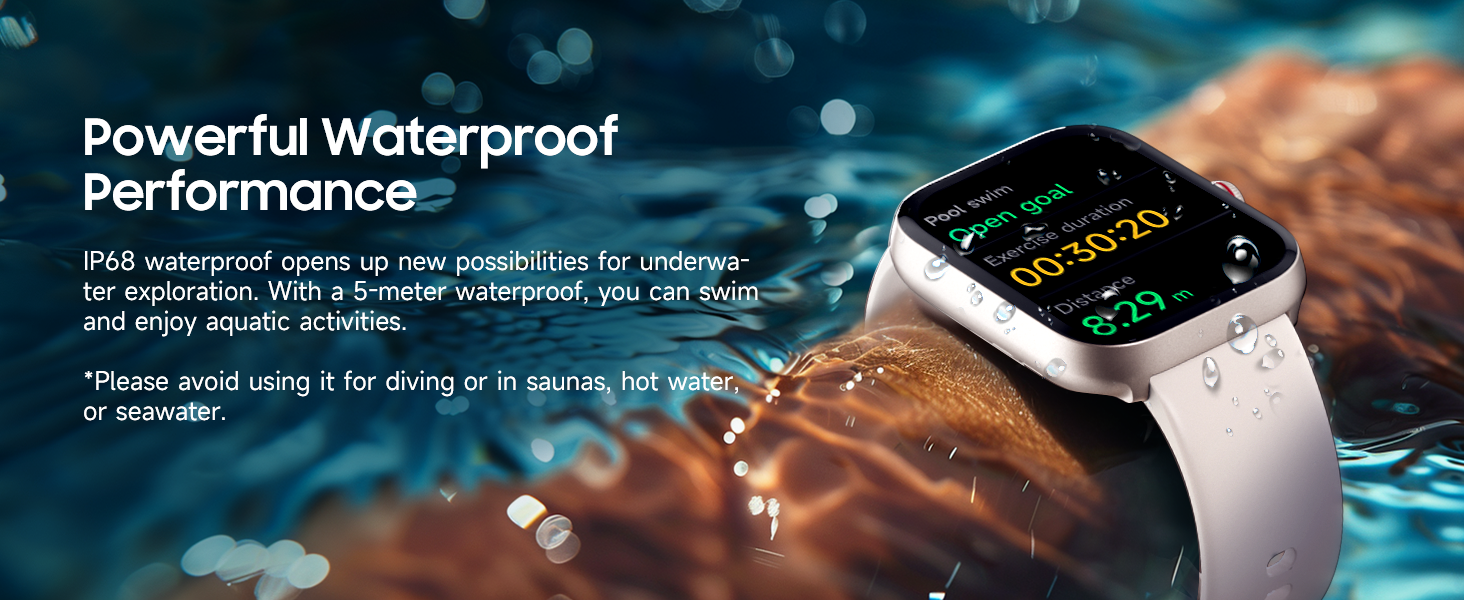 waterproof smart watch